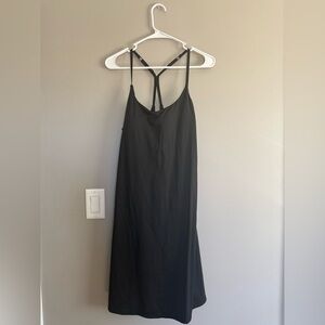 HALARA Black EZ Peasy Dress with Strappy Back Detail